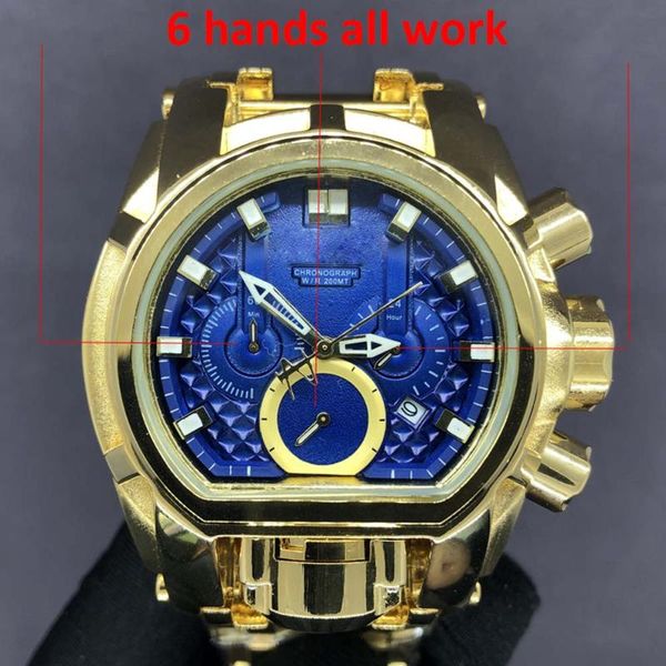 wristwatches 2021 bolt zeus watch hight quality 6 hands work men's quartz watches with rubber strap comfortable fashion sport wristwatc, Slivery;brown
wristwatches 2021 bolt zeus watch hight quality 6 hands work men's quartz watches with rubber strap comfortable fashion sport wristwatc, Slivery;brown