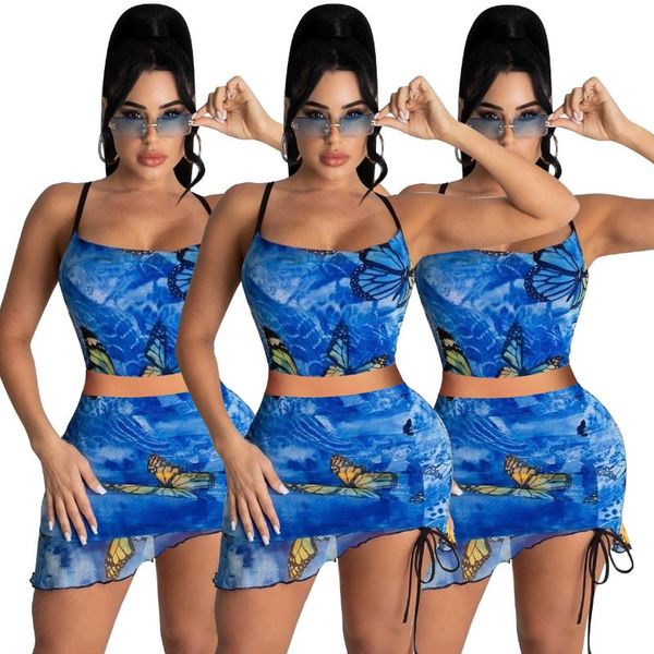 women's swimwear 2021 spring and summer fashion butterfly mini swimsuit skirt suit, White;black
women's swimwear 2021 spring and summer fashion butterfly mini swimsuit skirt suit, White;black
