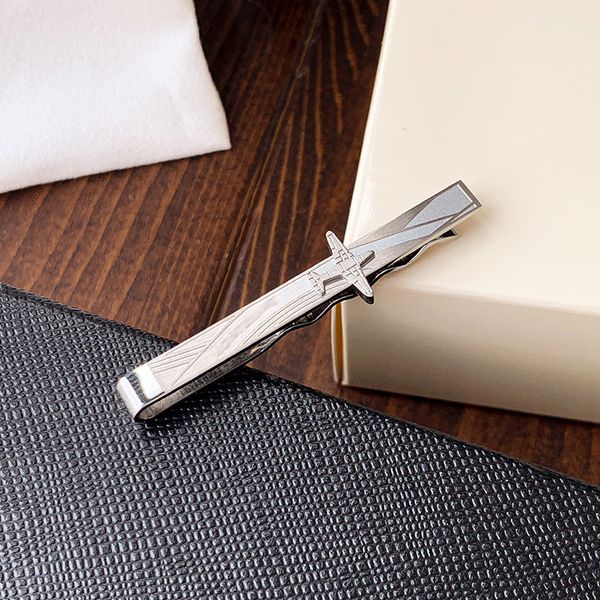 M-03 Designer Tie Clip Titanium Steel Metal Fashion steels Silver Ties Pins Bar Buckle With Box
M-03 Designer Tie Clip Titanium Steel Metal Fashion steels Silver Ties Pins Bar Buckle With Box