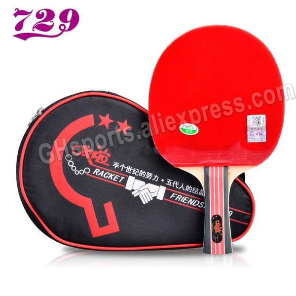 friendship 729 table tennis racket (golden 2-star, with case) paddle rubber & bag original golden 2 star pong bat raquets
friendship 729 table tennis racket (golden 2-star, with case) paddle rubber & bag original golden 2 star pong bat raquets