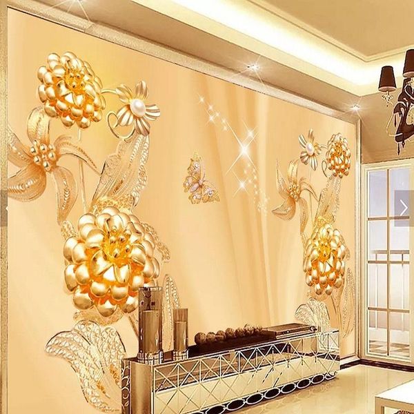wallpapers custom large mural 3d wallpaper modern fashion creative luxury pearl gem golden flower bedroom tv back wall decor 5d embossed
wallpapers custom large mural 3d wallpaper modern fashion creative luxury pearl gem golden flower bedroom tv back wall decor 5d embossed