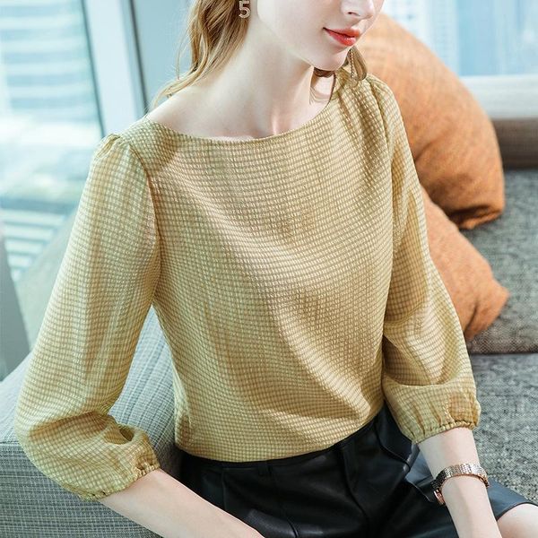 women's blouses & shirts chiffon shirt 2021 lace sleeve base coat one shoulder lantern women, White
women's blouses & shirts chiffon shirt 2021 lace sleeve base coat one shoulder lantern women, White