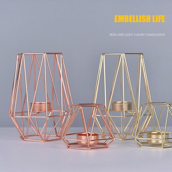 nordic romantic dinner candlesticks geometric candlestick iron candle holder for wedding party home decor accessories europe holders
nordic romantic dinner candlesticks geometric candlestick iron candle holder for wedding party home decor accessories europe holders
