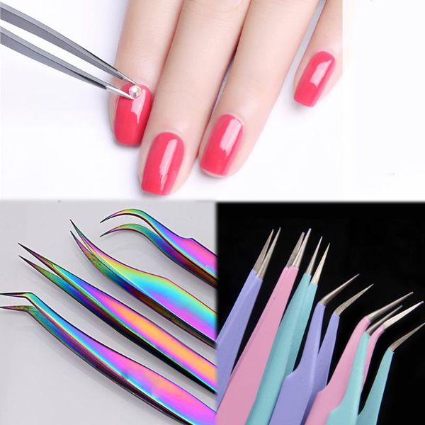 nail art kits 1 pc stainless steel tweezers chameleon curved straight eyelash makeup extension nippers manicure tools link
nail art kits 1 pc stainless steel tweezers chameleon curved straight eyelash makeup extension nippers manicure tools link