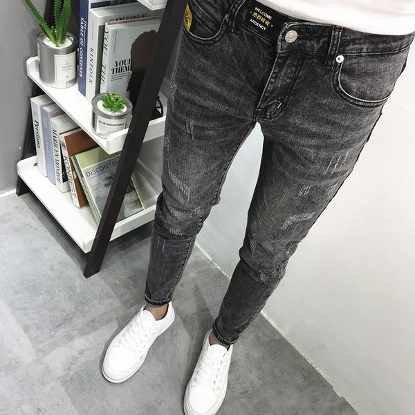 men's jeans wholesale 2021 denim male vibrato brand spring autumn ankle length pants skinny spirit guy teenagers pencil, Blue
men's jeans wholesale 2021 denim male vibrato brand spring autumn ankle length pants skinny spirit guy teenagers pencil, Blue