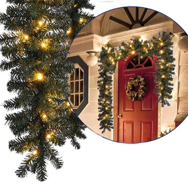 christmas decorations 2.7 m rattan pvc encryption garland festive diy matching accessories exquisite workmanship
christmas decorations 2.7 m rattan pvc encryption garland festive diy matching accessories exquisite workmanship