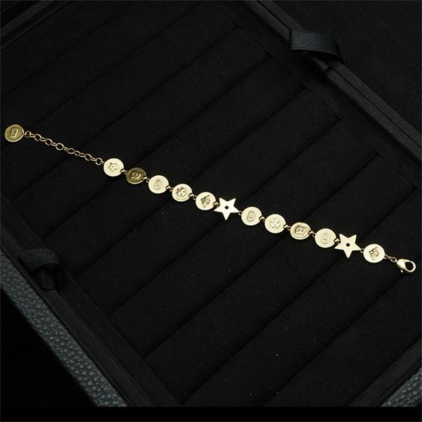 new style bracelet star bee 8 word round bracelet red jewelry, Silver
new style bracelet star bee 8 word round bracelet red jewelry, Silver