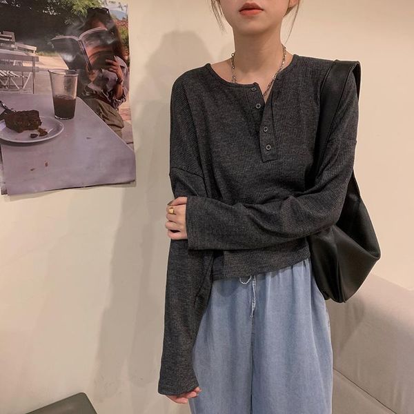 women black white short knitting t-shirt v-neck long sleeve fashion casual tide spring and autumn 2021 c847 women's
women black white short knitting t-shirt v-neck long sleeve fashion casual tide spring and autumn 2021 c847 women's