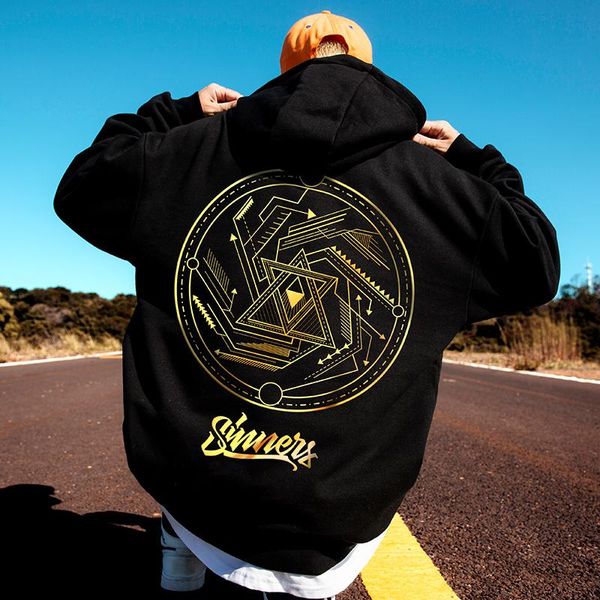 men's hoodies & sweatshirts metallic gold logo print men smile pullover hip hop streetwear hooded sweatshirt oversize homme clothes w, Black
men's hoodies & sweatshirts metallic gold logo print men smile pullover hip hop streetwear hooded sweatshirt oversize homme clothes w, Black