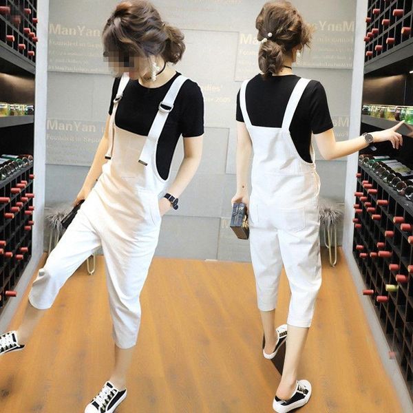 women's jeans style spring harem women and loose bib fashion pants summer casual korean jumpsuit, Blue
women's jeans style spring harem women and loose bib fashion pants summer casual korean jumpsuit, Blue