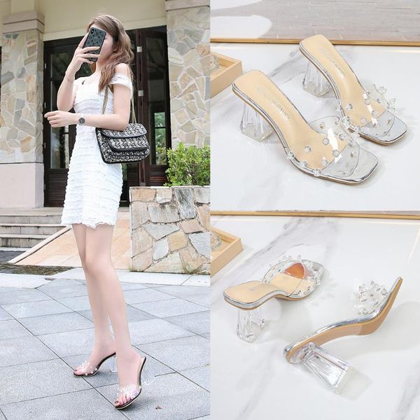 luxury rhinestone crystal 8cm high heel slippers party dress pumps women shoes clear official leisure plus big size 42 43, Black
luxury rhinestone crystal 8cm high heel slippers party dress pumps women shoes clear official leisure plus big size 42 43, Black