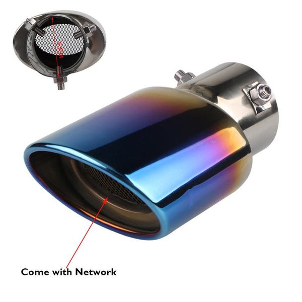 motorcycle exhaust system 63mm inlet car muffler tip round stainless steel tail pipe accessories
motorcycle exhaust system 63mm inlet car muffler tip round stainless steel tail pipe accessories