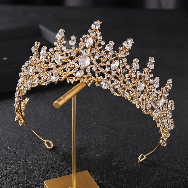 hair clips & barrettes women bridal crown accessories headpiece shiny rhinestones headband bangs fixed loop for wedding party pography ml, Golden;silver
hair clips & barrettes women bridal crown accessories headpiece shiny rhinestones headband bangs fixed loop for wedding party pography ml, Golden;silver