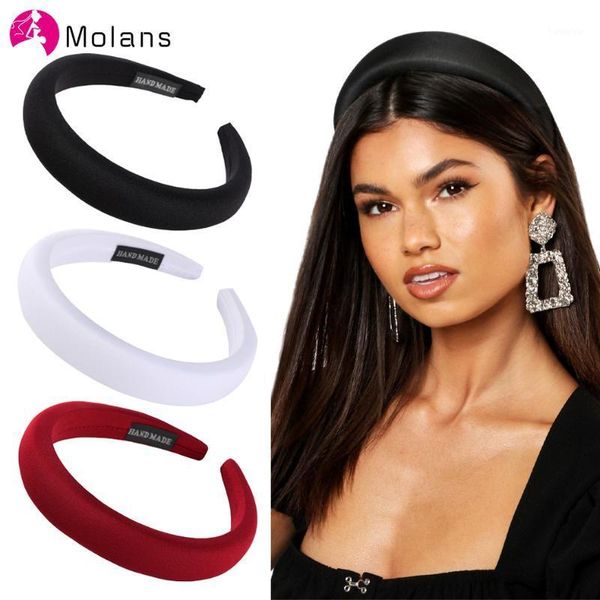 molans 2021 female bezel silk padded headband for women solid color thick hair hoop hairband girls accessories band1
molans 2021 female bezel silk padded headband for women solid color thick hair hoop hairband girls accessories band1