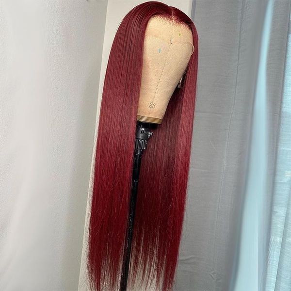 synthetic wigs preplucked 28inch wine red color straight glueless lace front wig for black women with babyhair daily 180%density
synthetic wigs preplucked 28inch wine red color straight glueless lace front wig for black women with babyhair daily 180%density