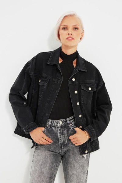 women's jackets trendyol ko and collar detailed denim jacket twoaw22ce0136, Black;brown
women's jackets trendyol ko and collar detailed denim jacket twoaw22ce0136, Black;brown