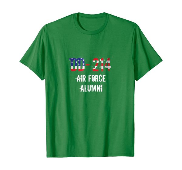 DD-214 Alumni T-Shirt - USAF, Military Shirts DD214 TShirt, Mainly pictures