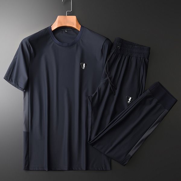 tracksuit shirt summer mens tracksuit (t-shirt+pants) luxury embroidery short sleeve male t-shirts plus size 4xl slim fit casual man set, Gray
tracksuit shirt summer mens tracksuit (t-shirt+pants) luxury embroidery short sleeve male t-shirts plus size 4xl slim fit casual man set, Gray
