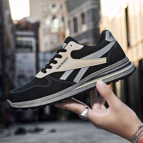 lovers' 2021 autumn men's shoes breathable flying mesh surface wo running casual sports wo, Black
lovers' 2021 autumn men's shoes breathable flying mesh surface wo running casual sports wo, Black