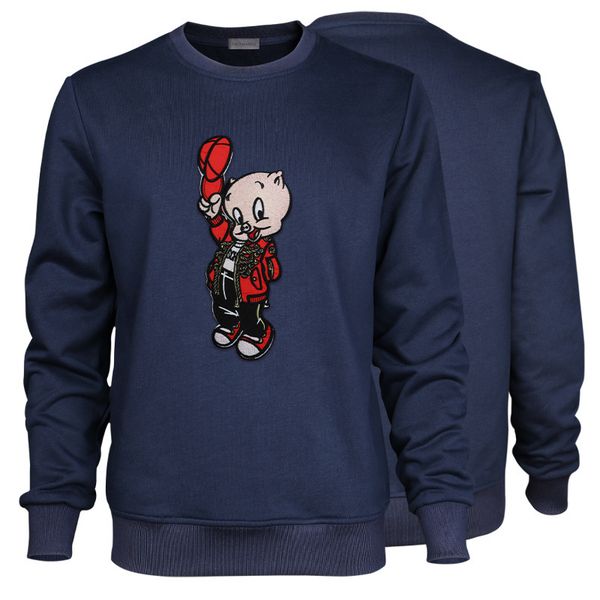 men's hoodies autumn and winter sweater round ne mercerized pig bae casual youth pullover long sleeve solid color dujia, Black
men's hoodies autumn and winter sweater round ne mercerized pig bae casual youth pullover long sleeve solid color dujia, Black