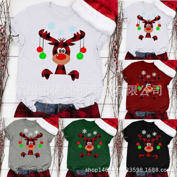 casual dresses women's christmas cartoon elk snowflake round neck short sve t-shirt, Black;gray
casual dresses women's christmas cartoon elk snowflake round neck short sve t-shirt, Black;gray
