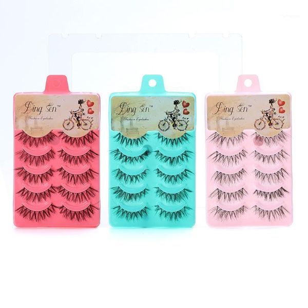 5pairs handmade 3d false eyelashes natural/thick long eye lashes wispy makeup beauty extension tools1
5pairs handmade 3d false eyelashes natural/thick long eye lashes wispy makeup beauty extension tools1