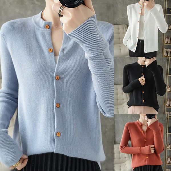 women's knits & tees knitted women sweater cardigan o neck full sleeve single-breasted female coat jacket eleganr chic loose casual off, White
women's knits & tees knitted women sweater cardigan o neck full sleeve single-breasted female coat jacket eleganr chic loose casual off, White