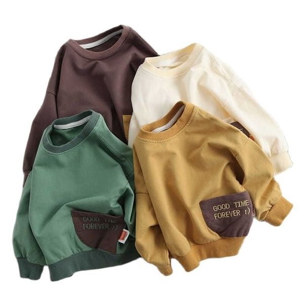 boys sweatshirt spring and autumn western style baby pure cotton loose korean fashion long sleeves p4325 210622, Black
boys sweatshirt spring and autumn western style baby pure cotton loose korean fashion long sleeves p4325 210622, Black