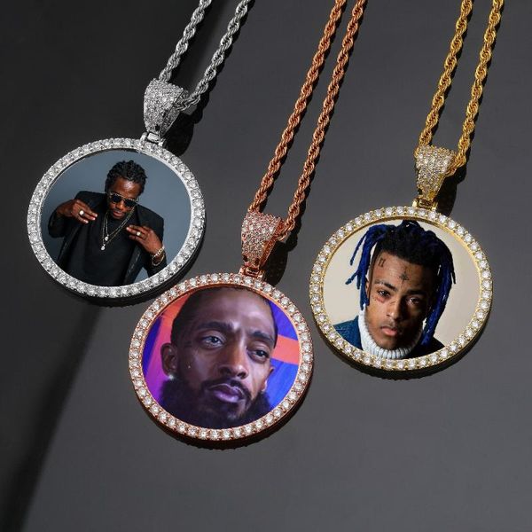 custom out large size po round pendant necklaces with rope chains bling cubic zirconia hip hop jewelry necklace, Silver
custom out large size po round pendant necklaces with rope chains bling cubic zirconia hip hop jewelry necklace, Silver