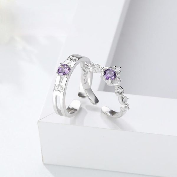 wedding rings crown couple ring s925 silver open ring, japanese and korean inlaid diamond fashionable pair of for men women, Slivery;golden
wedding rings crown couple ring s925 silver open ring, japanese and korean inlaid diamond fashionable pair of for men women, Slivery;golden