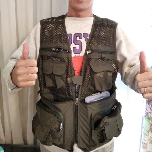 men's vests man's vest tactical webbed gear coat summer pographer waistcoat tool many pockets mesh work sleeveless jacket vest coa, Black;white
men's vests man's vest tactical webbed gear coat summer pographer waistcoat tool many pockets mesh work sleeveless jacket vest coa, Black;white