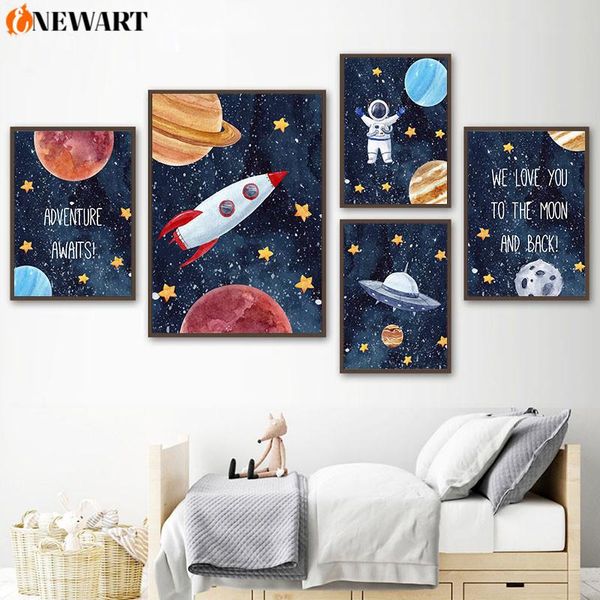 paintings outer space canvas painting wall art for kids room nursery poster print spaceship jupiter boy bedroom decorative picture decor
paintings outer space canvas painting wall art for kids room nursery poster print spaceship jupiter boy bedroom decorative picture decor