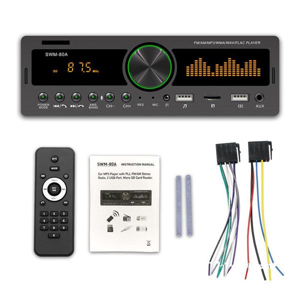 car audio bluethooth mp3 player mp3/usb/radio stereo dual usb port lossless music with remote controller
car audio bluethooth mp3 player mp3/usb/radio stereo dual usb port lossless music with remote controller