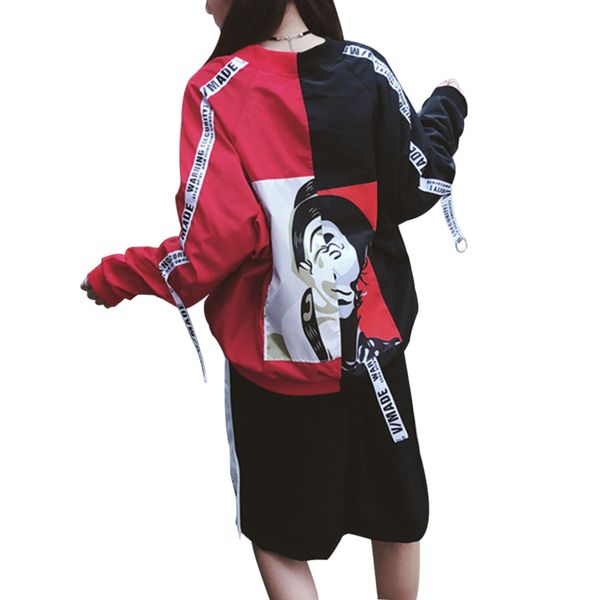 women's jackets harajuku women men bomber jacket preppy style couple basic coat korean fashion thin outwear streetwear ladies hip hop, Black;brown
women's jackets harajuku women men bomber jacket preppy style couple basic coat korean fashion thin outwear streetwear ladies hip hop, Black;brown