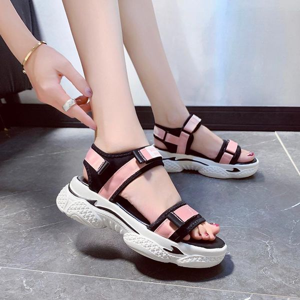designers women chunky sandals platform fashion open toe block heel shoes woman brand casual 5cm high wedges sandal, Black
designers women chunky sandals platform fashion open toe block heel shoes woman brand casual 5cm high wedges sandal, Black