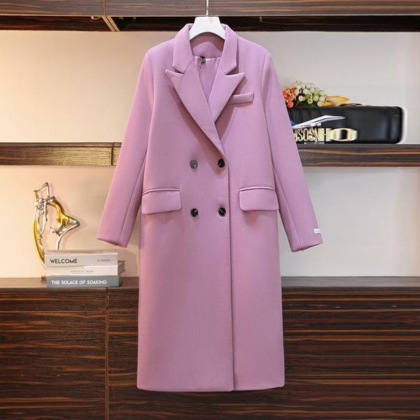 women's trench coats superaen 2021 winter plus size solid fashion slim long double breasted casual woolen coat for women, Tan;black
women's trench coats superaen 2021 winter plus size solid fashion slim long double breasted casual woolen coat for women, Tan;black