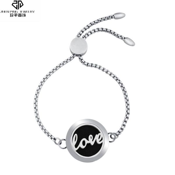 charm bracelets stainless steel essential oil diffuser locket bracelet women love letter perfume magnetic girls party, Golden;silver
charm bracelets stainless steel essential oil diffuser locket bracelet women love letter perfume magnetic girls party, Golden;silver