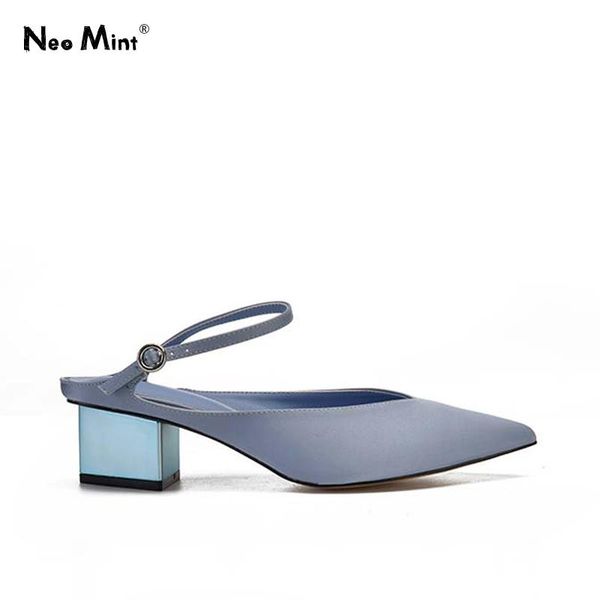 dress shoes concise chunky heels women sandals 2021 designer silk pointed toe summer slipper sandal ankle buckle woman, Black
dress shoes concise chunky heels women sandals 2021 designer silk pointed toe summer slipper sandal ankle buckle woman, Black