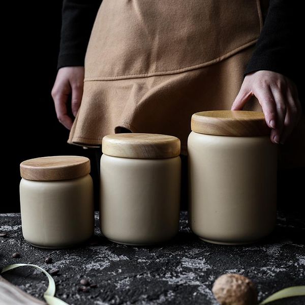 storage bottles & jars direct marketing ceramic sealed household kitchen grains cereal tea milk powder tank coffee beans solid color
storage bottles & jars direct marketing ceramic sealed household kitchen grains cereal tea milk powder tank coffee beans solid color