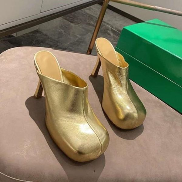 square toe high heel slippers slip on stiletto genuine leather designer heels outdoor shoes women slides woman, Black
square toe high heel slippers slip on stiletto genuine leather designer heels outdoor shoes women slides woman, Black