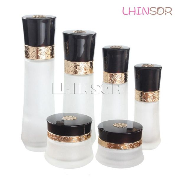 storage bottles & jars 5pcs/lot frosted glass carving decorative pattern cover lotion bottle cream jar royal style cosmetic set packaging co
storage bottles & jars 5pcs/lot frosted glass carving decorative pattern cover lotion bottle cream jar royal style cosmetic set packaging co