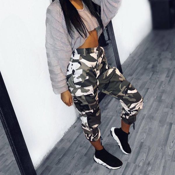 women's pants & capris womens camouflage camo casual cargo joggers trousers hip hop rock plus size wild clothing, Black;white
women's pants & capris womens camouflage camo casual cargo joggers trousers hip hop rock plus size wild clothing, Black;white