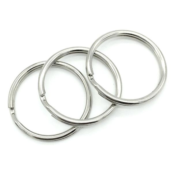 keychains 200pcs crafts portable keychain key ring metal hoop removable plated multifunctional gift split organizer insert buckle round, Silver 
keychains 200pcs crafts portable keychain key ring metal hoop removable plated multifunctional gift split organizer insert buckle round, Silver