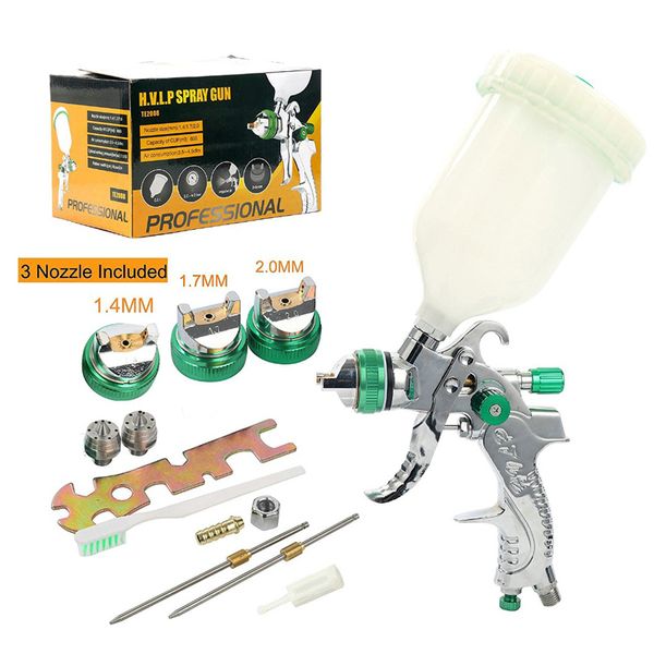 2008 hvlp spray gun painting gun 600ml 1.4/1.7/2.0mm nozzle size waterborne paint use for car paint spray guns
2008 hvlp spray gun painting gun 600ml 1.4/1.7/2.0mm nozzle size waterborne paint use for car paint spray guns