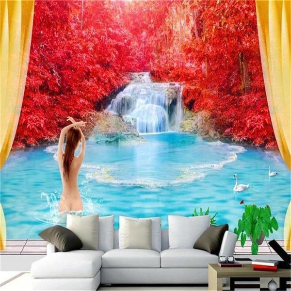 custom size 3d po wallpaper mural living room red maple forest waterfall lake picture sofa tv backdrop for wall wallpapers
custom size 3d po wallpaper mural living room red maple forest waterfall lake picture sofa tv backdrop for wall wallpapers