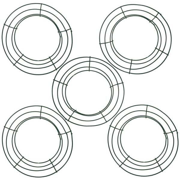 5pcs wreath frame green round wire making ring christmas accessory decorative flowers & wreaths
5pcs wreath frame green round wire making ring christmas accessory decorative flowers & wreaths