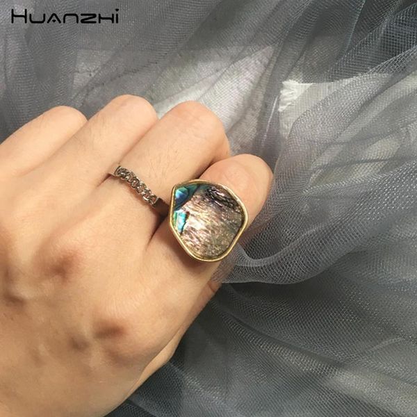 cluster rings huanzhi exaggeration geometric dark blue abalone shell simple metal alloy finger for women party jewelry gifts, Golden;silver
cluster rings huanzhi exaggeration geometric dark blue abalone shell simple metal alloy finger for women party jewelry gifts, Golden;silver