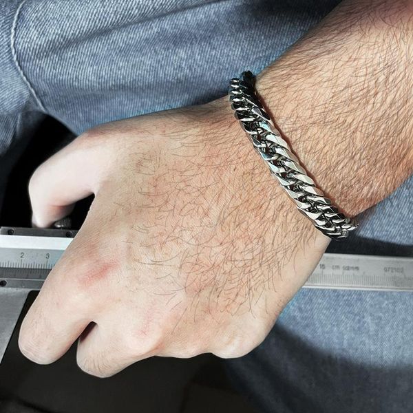 charm bracelets hip chunky chain bracelet stainless steel cuban silver rose gold bangle for men women punk style wristband party jewelry, Golden;silver
charm bracelets hip chunky chain bracelet stainless steel cuban silver rose gold bangle for men women punk style wristband party jewelry, Golden;silver
