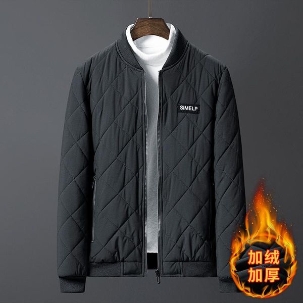 men's jackets fashion casual jacket autumn winter solid color street baseball collar plus velvet sports chaquetas hombres, Black;brown
men's jackets fashion casual jacket autumn winter solid color street baseball collar plus velvet sports chaquetas hombres, Black;brown