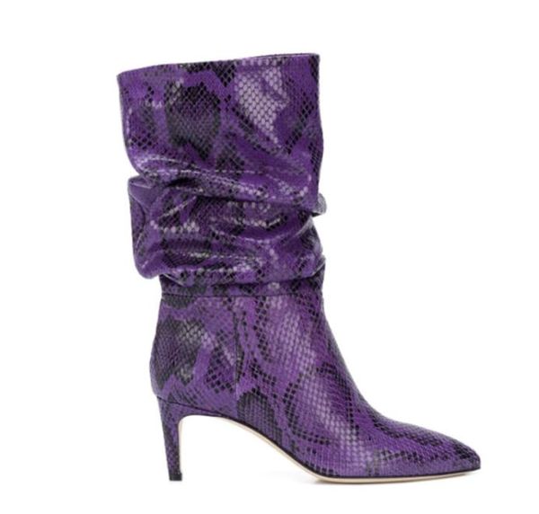 women's leather ruffled ankle boots with pointed heel and serpentine heel, size: 34-43, purple, Black
women's leather ruffled ankle boots with pointed heel and serpentine heel, size: 34-43, purple, Black